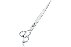 Purple Dragon 10 Inch Sharp Edge Salon Hair Cutting Shears - Pet/Dog Grooming Scissors with Bag - Perfect for Barber or Pet Groomer (10 inch)