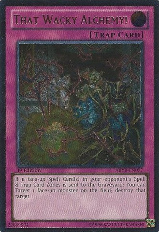 Yu-Gi-Oh! - That Wacky Alchemy! (ABYR-EN077) - Abyss Rising - 1st Edition - Ultimate Rare