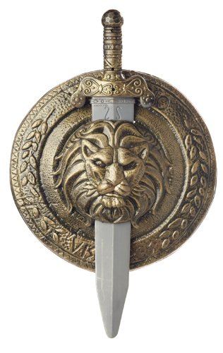 California Costumes Gladiator Combat Shield & Sword Costume Accessory