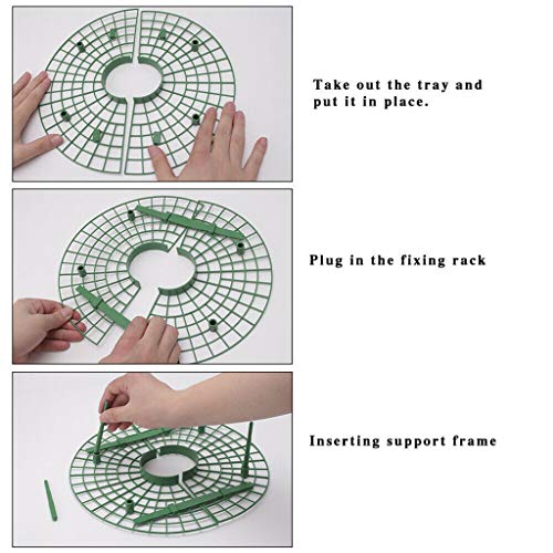 Bravetoshop Strawberry Planting Rack,Strong Gardening,Strawberry Supports Keeping Fruit Elevated to Avoid Ground Balcony Planting Rack (10) - Thumbnail 3