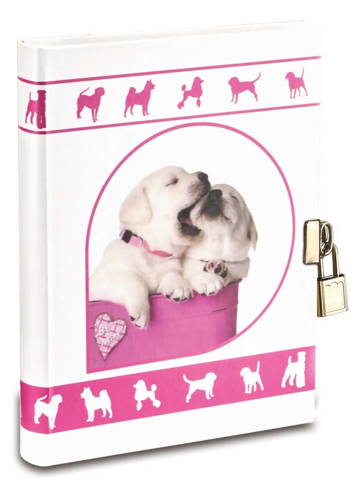Secret Diary 14.5x18.5 cm with Metal Padlock and 2 Keys