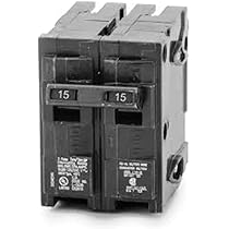 Parallax ITEQ1515 15 Amp Duplex Circuit Breaker , Black : Amazon