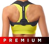 Updated 2020 Version Perfect Adjustable Posture Corrector for Men and Women - Upper Back Brace for Clavicle Support and Providing Pain Relief from Neck Shoulder Upright Straightener Comfortable