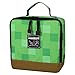 JINX Minecraft Creeper Block Insulated Kids School Lunch Box, Green, 8.5