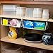 Evelots Slide Under Shelf Basket-Sturdy Coated Wire-No Rust-Easy Install-Set/4