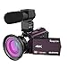 Video Camera Camcorder,4K Rraycom Ultra HD Digital WiFi Camcorder.48.0MP 16X Digital Zoom Recorder,3.0 Touch Screen Night Vision Camera with Microphone and Wide Angle Lens