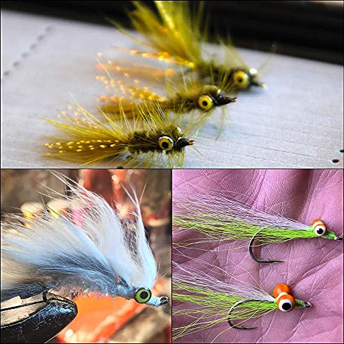 XFISHMAN DumbbellEyesFlyTyingMaterials PseudoEyesBarbellEyes
