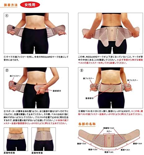Amazon Reguard リガード Wg 3 ランバーg ライト Lbeg 女性用 Wg3 Lbeg ノーブランド品 サポーター