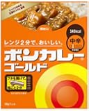 [訳あり] 大塚ボンカレーゴールド 中辛 180g&times;10個