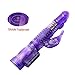 Tirain Rotating Waterproof Vibrator G-spot Clitoris Stimulator Personal Massager for Women Discreet (Purple)