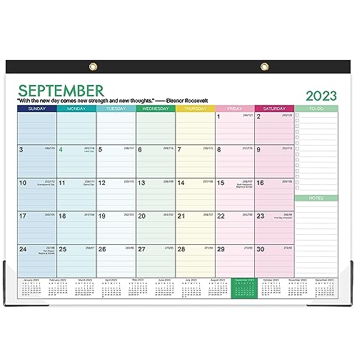 Desk Calendar 20232024 20232024 Desk Calendar, 16 Monthly Desk/Wall