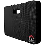 Thick Kneeling Pad, Garden Kneeler for Gardening, Bath Kneeler for Baby Bath, Kneeling Mat for Exercise & Yoga, Knee Pad for Work, Floor Foam Pad, Extra Large (XL) 18 x 11 x 1.5 Inches, Black