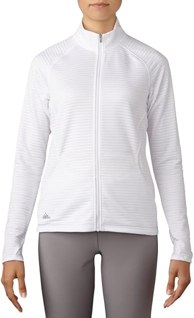 adidas women's essentials textured golf jacket