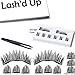 Lash'd Up Magnetic Eyelashes Full Eyes Natural Look Grade A+ Silk [No Glue] Child Cancer Partner 2 Magnets Reusable False Lashes | i woke up this way