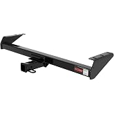CURT 13241 Class 3 Trailer Hitch, 2" Receiver for Frontier and Equator | Fits 2005 to 2026 Nissan Frontier and 2009 to 2012 Suzuki Equator, 5,000 lb GTW, 500 lb TW, 8,000 lb WD
