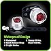 Bike Light Set Front and Back Super Bright LED Headlight 3000 LM 6500 mAh Rechargeable FREE Taillight Best Extreme Bright Multi-Purpose Safety Bicycle Light & Headlamp - WATERPROOF & Easy to Mount