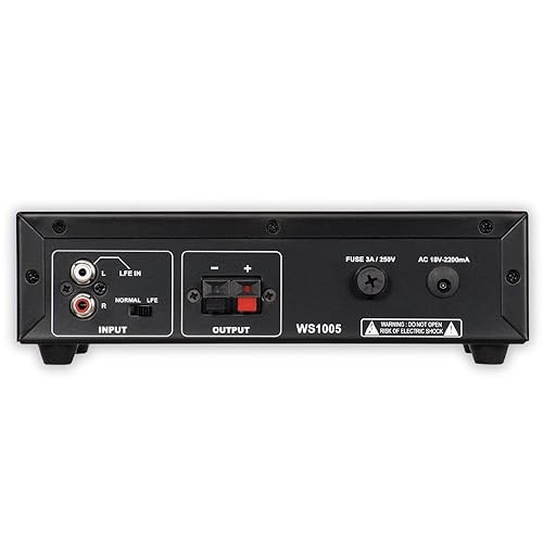 Acoustic Audio WS1005 Passive Subwoofer Amp 200 Watt Amplifier for