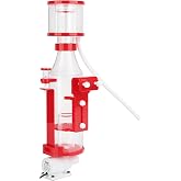 hygger Protein Skimmer for Saltwater Aquariums with 7W Pinwheel Pump, Adjustable Hang on Back Protein Skimmer Aquarium Oil Film Processor for Up to 48-79Gal Reef Tank, Filter for Marine Aquariums