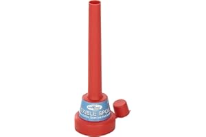 WirthCo 32157 TripleThread(tm) Flexible Spout Funnel with Cap, colors may vary