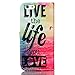 iPhone 6S Plus Case, iPhone 6 Plus Case, JanCalm [Kickstand] Pattern Premium PU Leather Wallet [Card/Cash Slots] Flip Case Cover for  iPhone 6/6S Plus + Crystal Pen (Live The Life You Love)