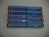 Dragon's Blood Blue 100 Incense Sticks (5 X 20 Stick Packs)