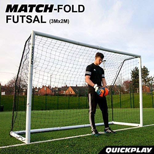 Quickplay Pro Match Fold Portable Soccer Goal Range With Carry Bag