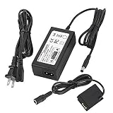 FIT-POWER ACK-E18 DR-E18 AC Power Supply Adapter Charger DC Coupler Kit (Replace LP-E17 Battery) For Canon EOS Rebel T6i T6s T7i SL2 SL3 750D 760D 800D 77D 200D 250D Kiss 8000D X8i DSLR Camera