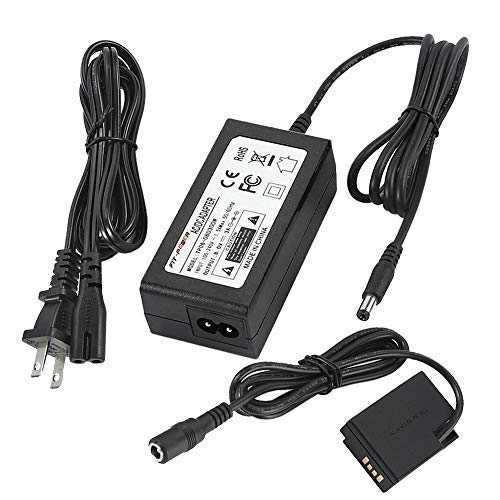 FIT-POWER ACK-E18 DR-E18 AC Power Supply Adapter Charger DC Coupler Kit (Replace LP-E17 Battery) For Canon EOS Rebel T6i T6s T7i SL2 SL3 750D 760D 800D 77D 200D 250D Kiss 8000D X8i DSLR Camera