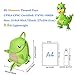 OFUN Dinosaur Backpack for Boys 2-6 Years, 11'' Toddler Preschool Backpack, Dinosaur Toys Bag for Kids (Green)