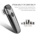 Bluetooth Headset 4.1, Q-YEE Wireless Headphone Long Standby Earpiece with Mic Handsfree Calling, 36 Hours Talk Time for iPhone Android Smartphones with Additional Earphone