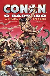 Livro Conan, O Bárbaro: A Espada Selvagem em Cores vol. 01