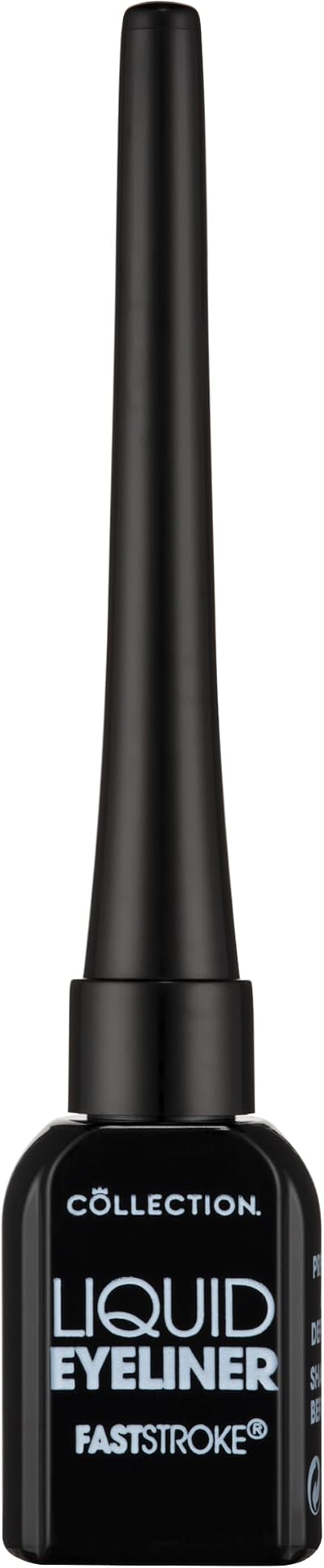 Collection Fast Stroke Eyeliner Black Quick Drying 4ml MUA Favourite Vegan
