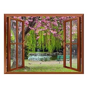 Cherry Blossom in Spring Removable Wall Sticker/Wall Mural - 24"x32"
