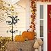 Whitehall Products Bat and Moon Garden Weathervane, Black