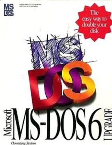 Microsoft MS-DOS 6 Upgrade Operating System