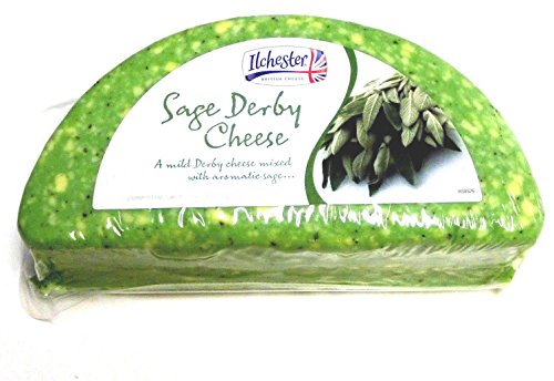Cheddar Käse mit Salbei 300g Cheddar Cheese Sage Derby – Bild 4