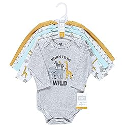 Hudson Baby baby girls Long-sleeve Bodysuits Hudson