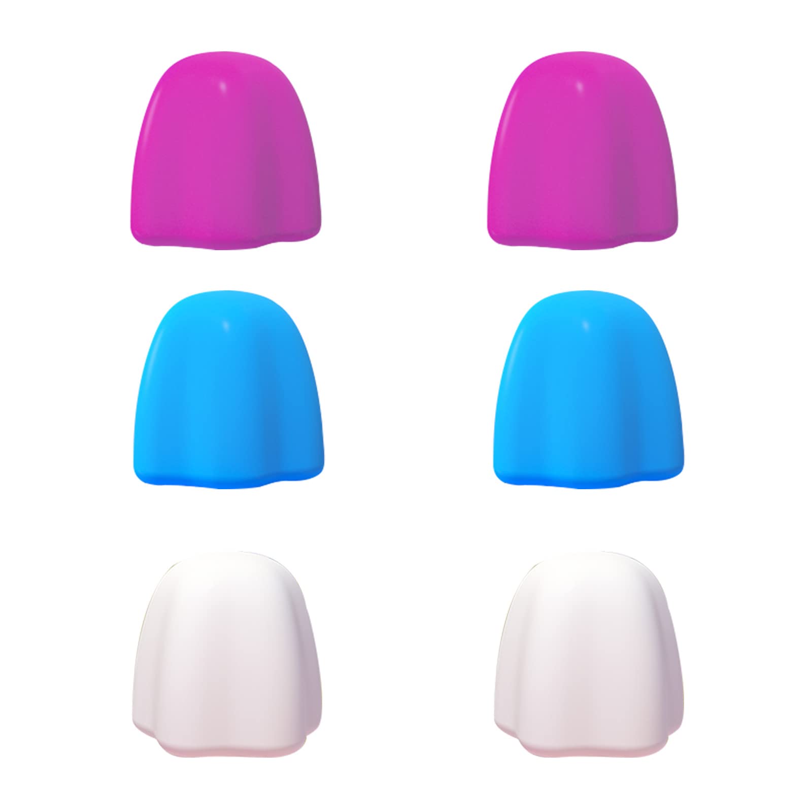 6Pcs Toothpaste Caps Toothpaste Saver Cap Self Closing Silicone Toothpaste Covers Toothpaste Squeezers Cap Toothpaste Topper Dispensers Toothpaste Caps for Bathroom Hygiene for Adults