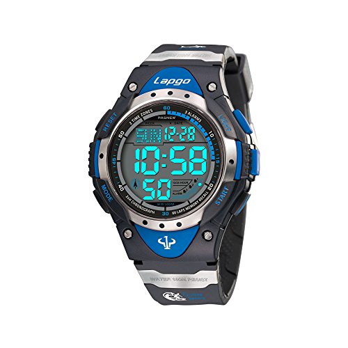 PASNEW Boys Watches Digital Watch Waterproof Sports Casual Boys Kids Watch Watches 1018d Green