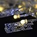 LED Photo Clips String Light, Christmas Lights, USB Powered, 12 Ft, 30 LED Clip Lights, Warm white - for Hanging Photos Paintings Pictures Card and Memos