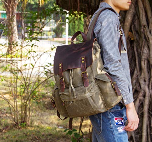 suvom canvas backpack