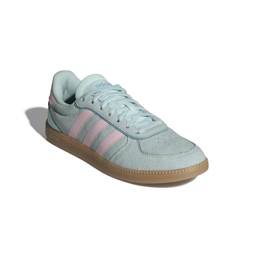 adidas Women's Breaknet Sleek Sneaker, Halo