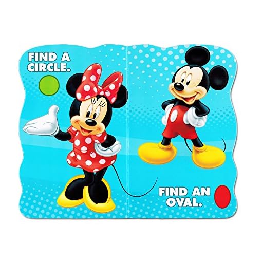 Disney Mickey Minnie Mouse Board Books Set for Kids Toddlers Bundle -- Pack of 8 Disney Books (6 Board Books, 2 Soft Cover Books) - Image 3