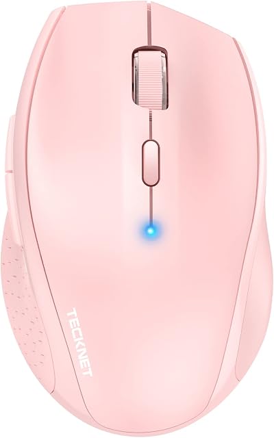 TECKNET Classic Bluetooth Mouse 4800 DPI Wireless 6 DPI Levels Long Battery Life