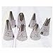 GOOTRADES 7 Piece Leaf Piping Tips Cake Decorating Supplies & 1 Silicone Pastry Bag