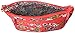 Vera Bradley Women's Cotton Mailbag Crossbody Purse, Coral Floral, One Size