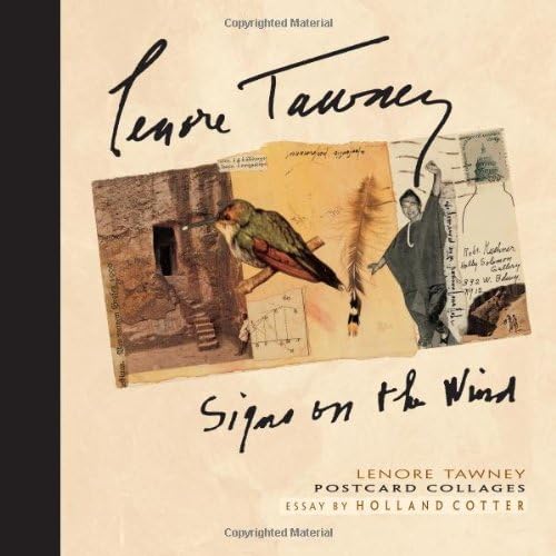Lenore Tawney Signs on the Wind Postcard Collages A639