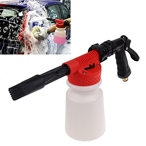 NUZAMAS Snow Foam Gun Connect to Garden Hose for Car Wash with Soap