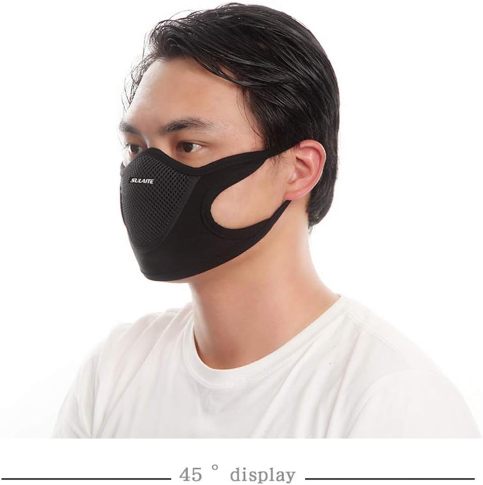 Reusable Face Masks With Respirator Valve Dust Mask Unisex Adult