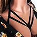 Strappy Bra Cage, Iusun Women Sexy Hollow Bralette Crop Top Bustier Tops Intimates (Black, L)